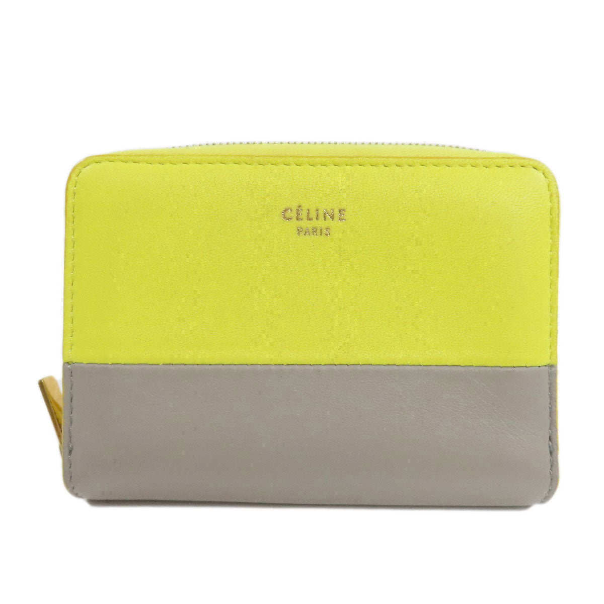 CELINE セリーヌ ロゴ コインケース レザー レディース 中古
