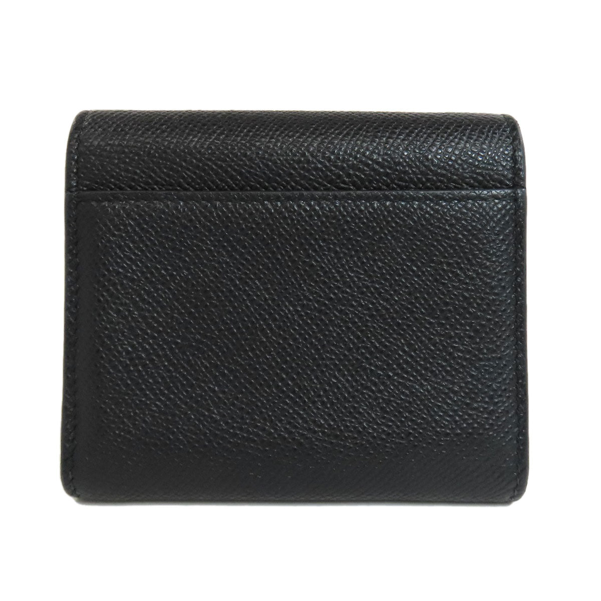 CHRISTIAN DIOR クリスチャンディオール サドル ロータス ウォレット 二つ折り財布（小銭入れあり） カーフ レディース 中古