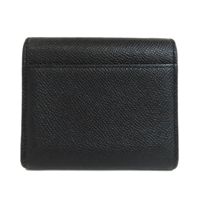 CHRISTIAN DIOR クリスチャンディオール サドル ロータス ウォレット 二つ折り財布（小銭入れあり） カーフ レディース 中古