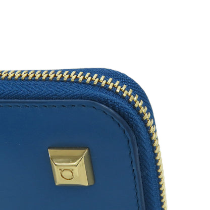 Salvatore Ferragamo サルヴァトーレフェラガモ スタッズ 長財布（小銭入れあり） レザー レディース 中古