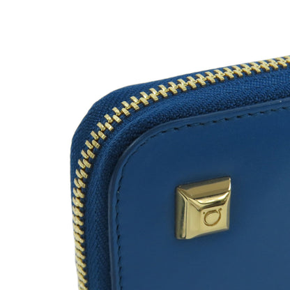 Salvatore Ferragamo サルヴァトーレフェラガモ スタッズ 長財布（小銭入れあり） レザー レディース 中古