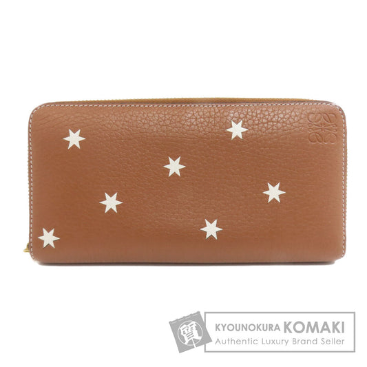 LOEWE ロエベ スターモチーフ 長財布（小銭入れあり） カーフ レディース 中古