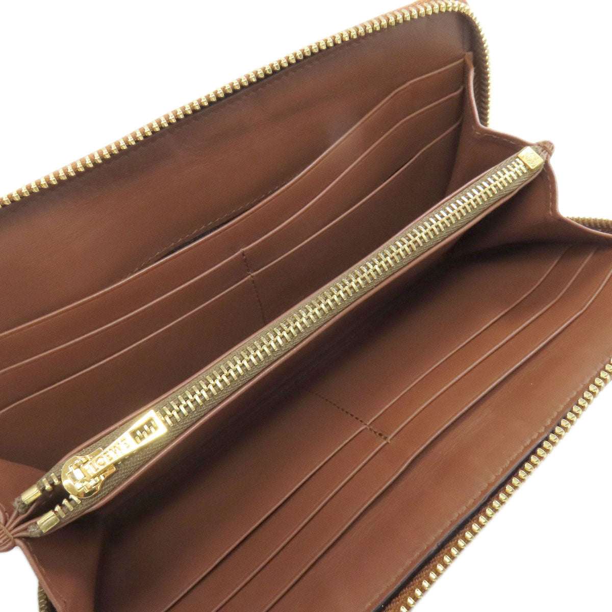LOEWE ロエベ スターモチーフ 長財布（小銭入れあり） カーフ レディース 中古
