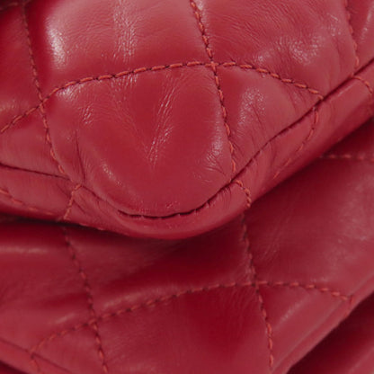 CHANEL シャネル チェーンショルダー マトラッセ ゴールド金具 ショルダーバッグ ラムスキン レディース 中古
