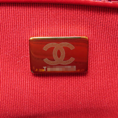 CHANEL シャネル チェーンショルダー マトラッセ ゴールド金具 ショルダーバッグ ラムスキン レディース 中古