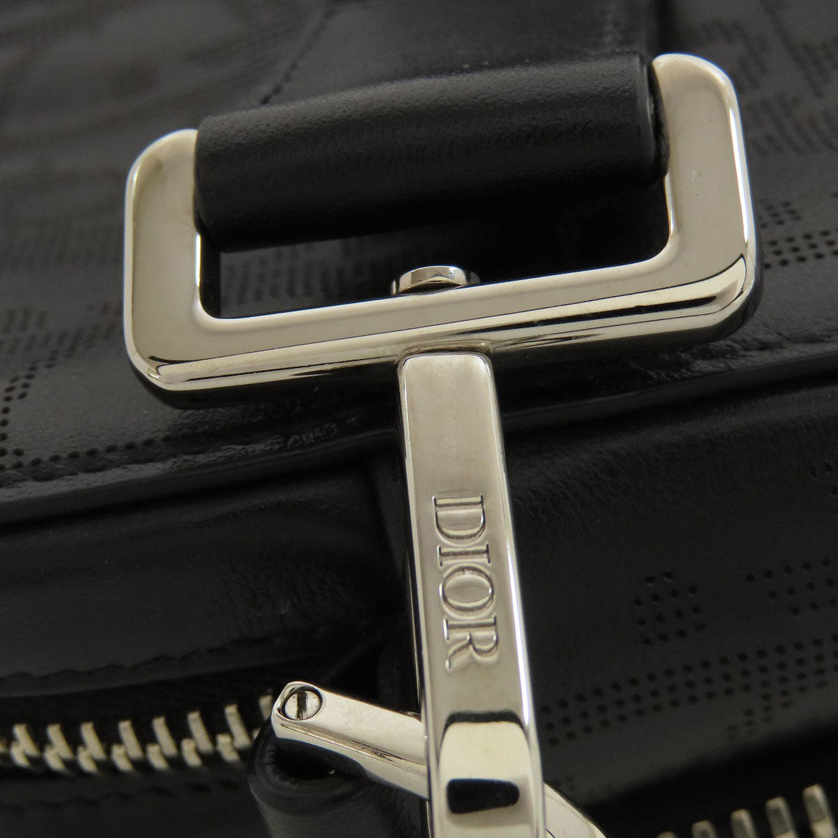 CHRISTIAN DIOR クリスチャンディオール トロッター柄 ショルダーバッグ レザー レディース 中古