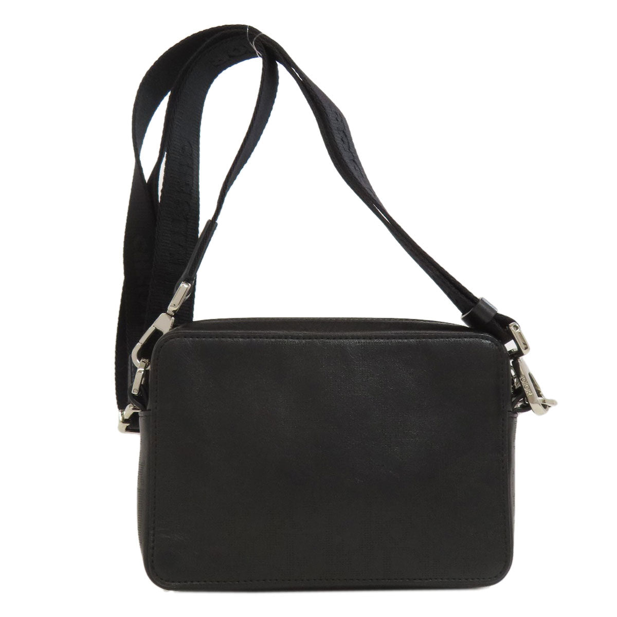 CHRISTIAN DIOR クリスチャンディオール トロッター柄 ショルダーバッグ レザー レディース 中古