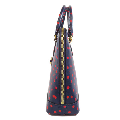 GUCCI グッチ 620850 ホースビット ドット柄 2WAY ハンドバッグ レザー レディース 中古
