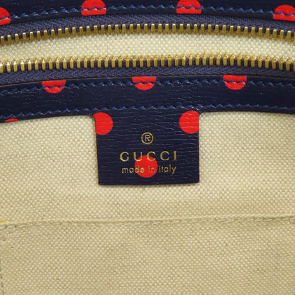GUCCI グッチ 620850 ホースビット ドット柄 2WAY ハンドバッグ レザー レディース 中古