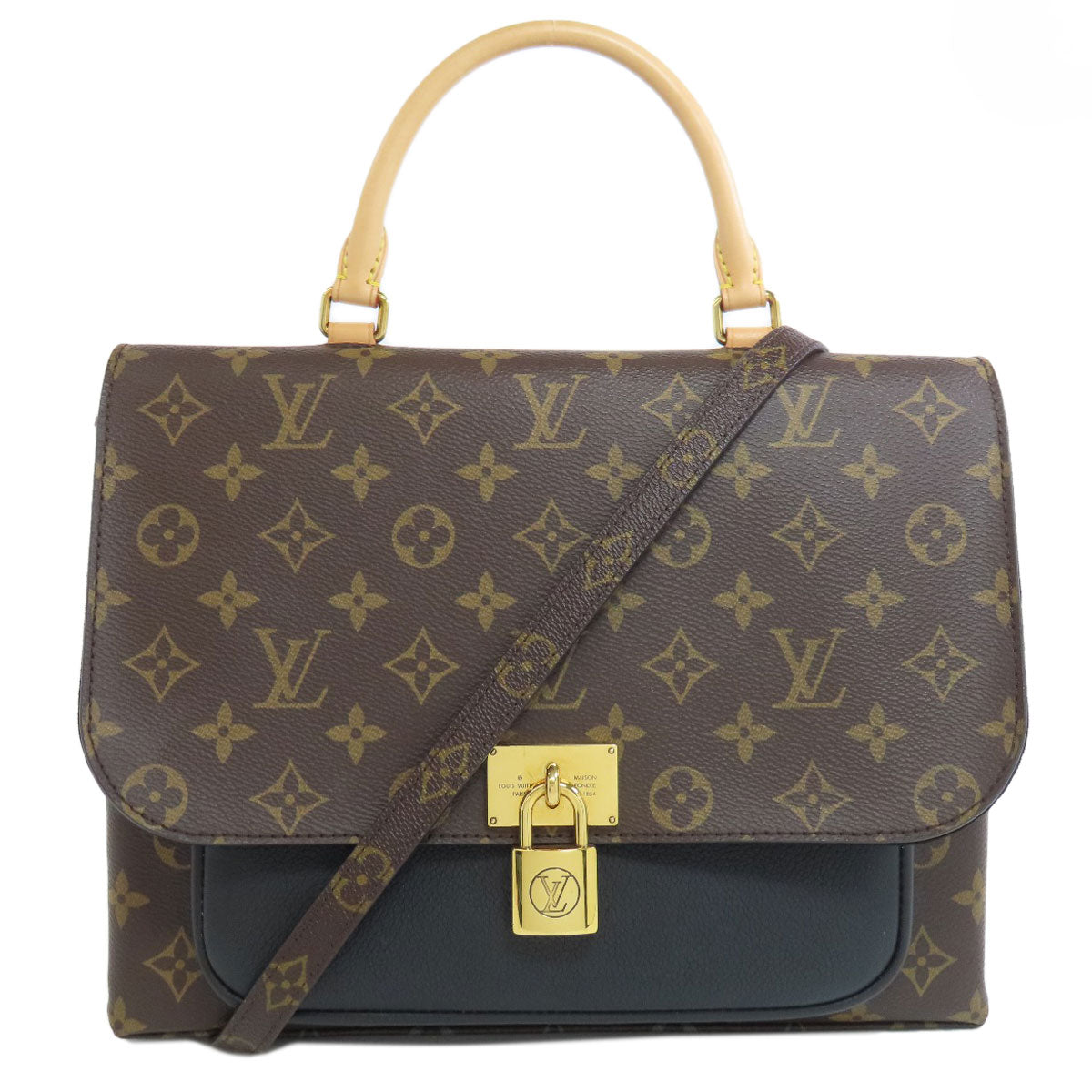 LOUIS VUITTON ルイヴィトン M44259 マリニャン ハンドバッグ モノグラムキャンバス レディース 中古