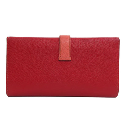 HERMES エルメス ベアン 2PLIS シルバー金具 長財布（小銭入れあり） エプソン レディース 中古