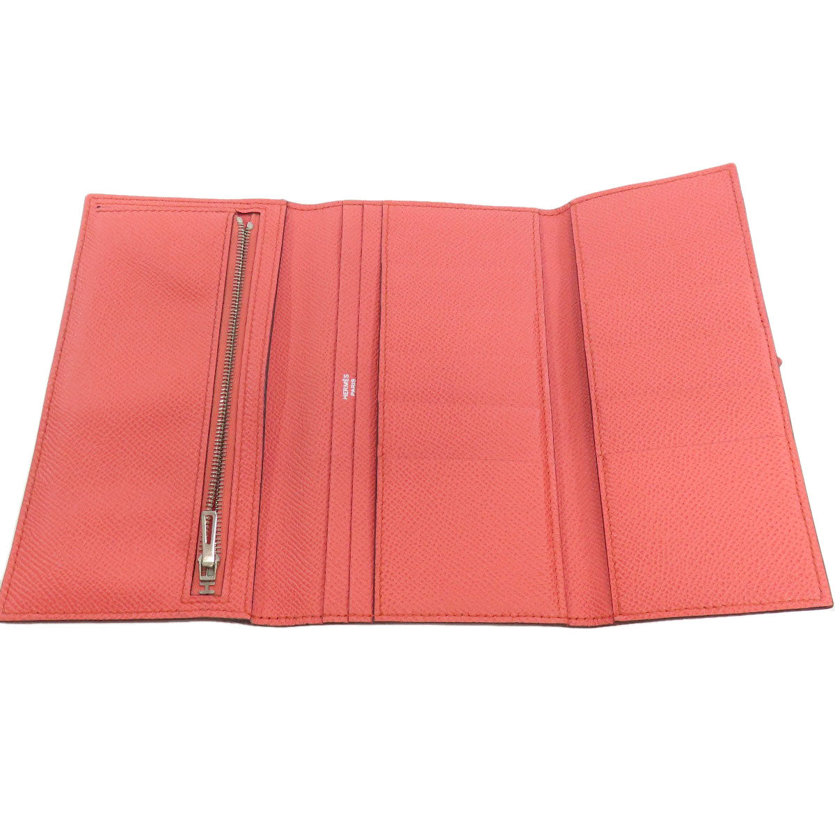 HERMES エルメス ベアン 2PLIS シルバー金具 長財布（小銭入れあり） エプソン レディース 中古
