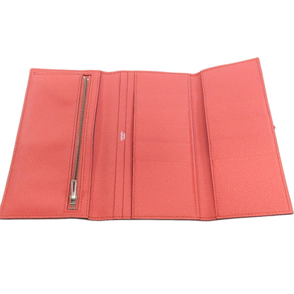 HERMES エルメス ベアン 2PLIS シルバー金具 長財布（小銭入れあり） エプソン レディース 中古
