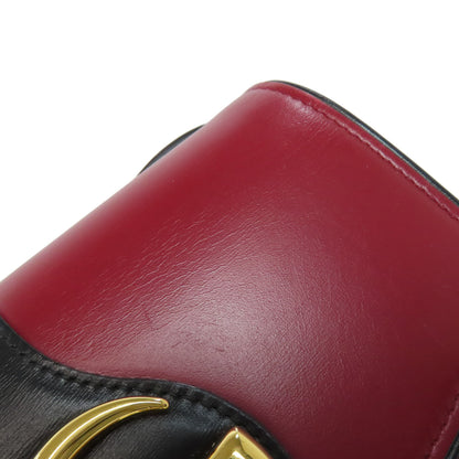 GUCCI グッチ 550129 アリー GGマーモント ショルダーバッグ カーフ レディース 中古