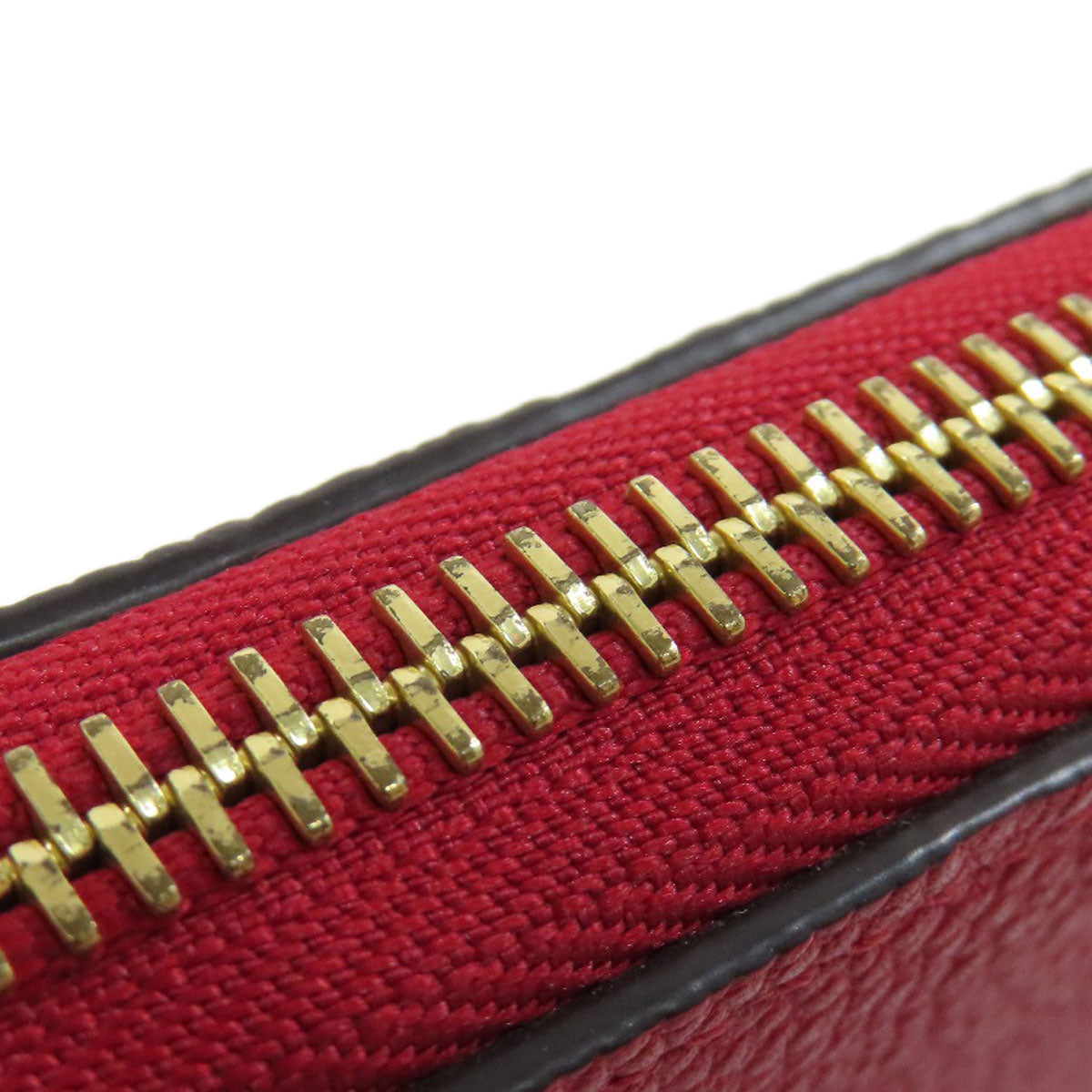 LOUIS VUITTON ルイヴィトン M61701 ポルトフォイユ・クレマンス 長財布（小銭入れあり） アンプラント レディース 中古