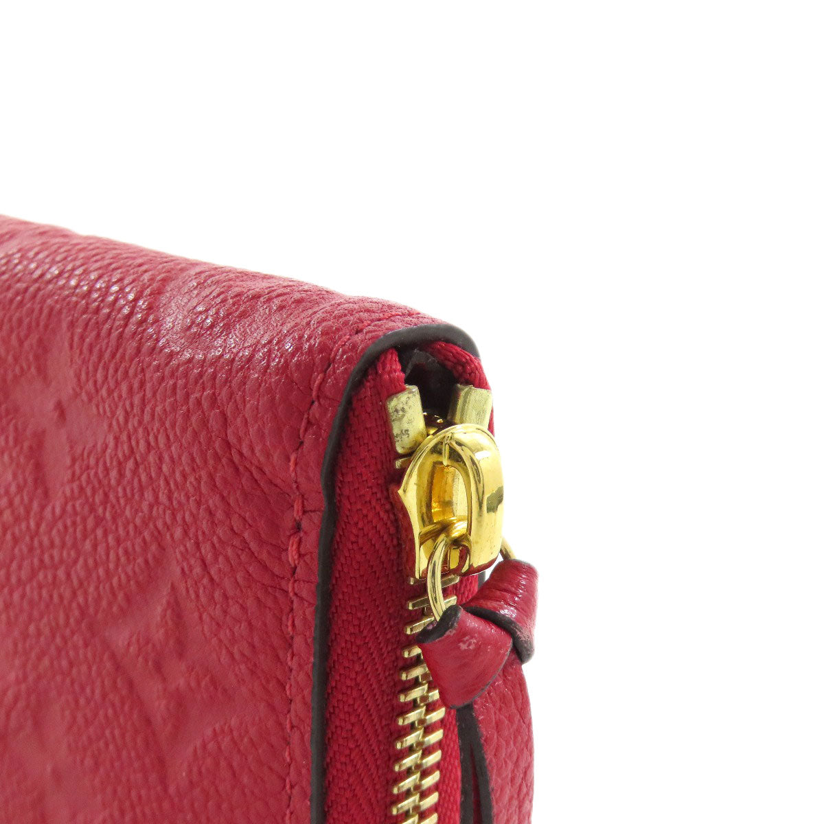 LOUIS VUITTON ルイヴィトン M61701 ポルトフォイユ・クレマンス 長財布（小銭入れあり） アンプラント レディース 中古