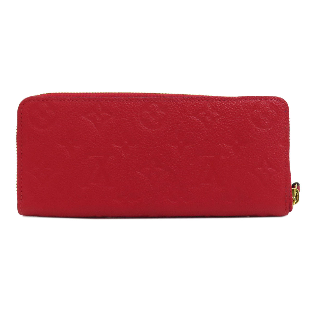 LOUIS VUITTON ルイヴィトン M61701 ポルトフォイユ・クレマンス 長財布（小銭入れあり） アンプラント レディース 中古