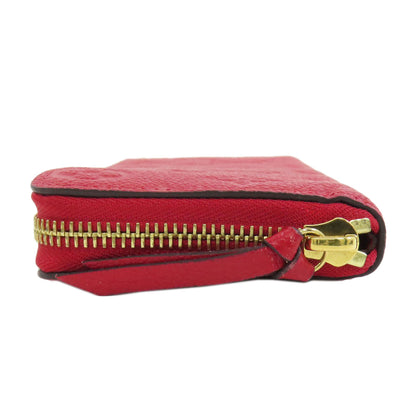 LOUIS VUITTON ルイヴィトン M61701 ポルトフォイユ・クレマンス 長財布（小銭入れあり） アンプラント レディース 中古