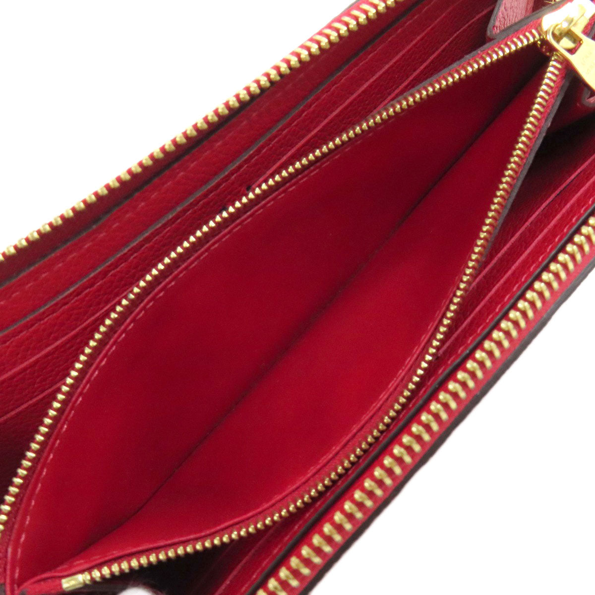 LOUIS VUITTON ルイヴィトン M61701 ポルトフォイユ・クレマンス 長財布（小銭入れあり） アンプラント レディース 中古