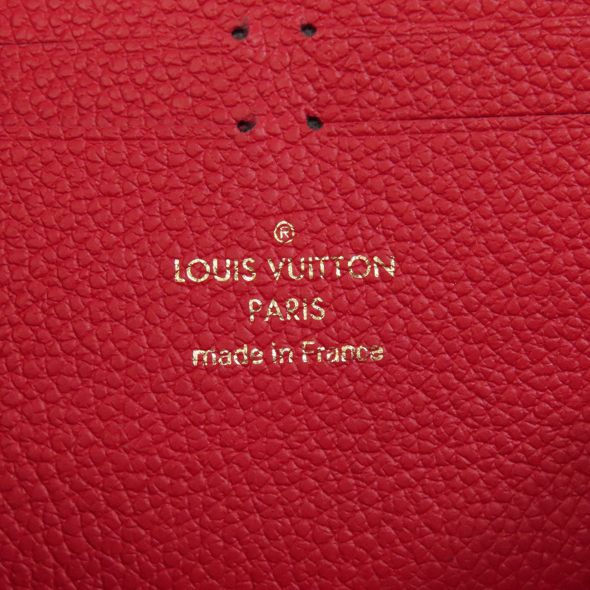 LOUIS VUITTON ルイヴィトン M61701 ポルトフォイユ・クレマンス 長財布（小銭入れあり） アンプラント レディース 中古