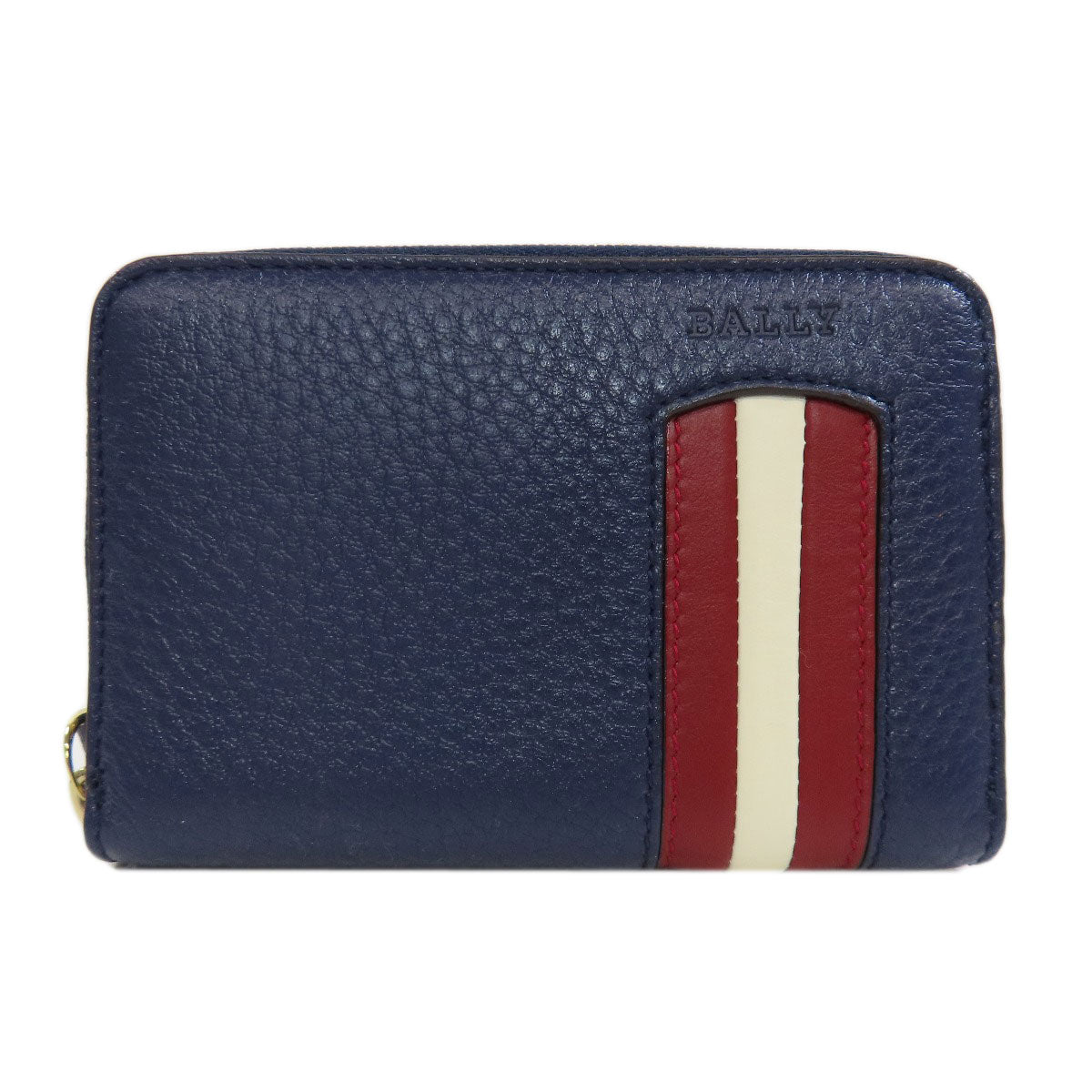 BALLY バリー バリーストライプ コインケース レザー レディース 中古