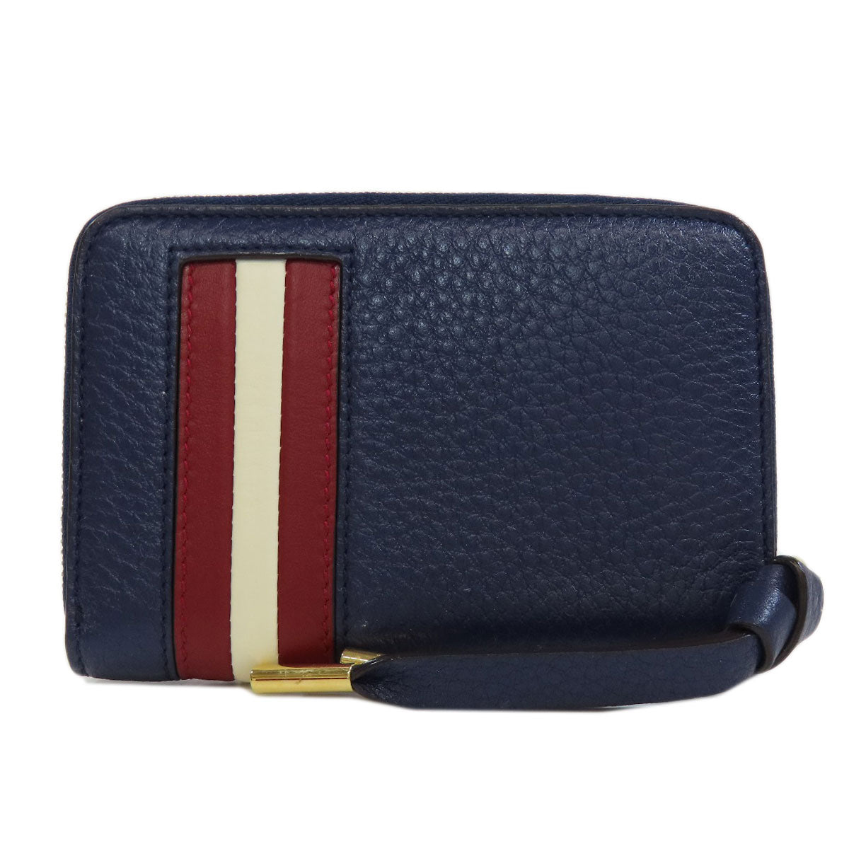BALLY バリー バリーストライプ コインケース レザー レディース 中古