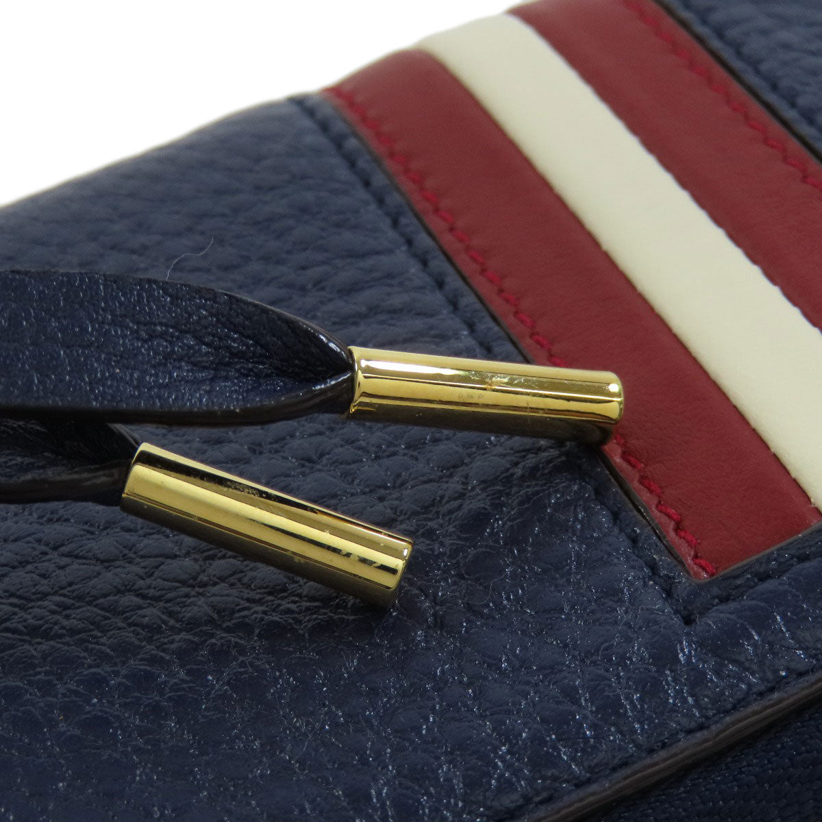 BALLY バリー バリーストライプ コインケース レザー レディース 中古