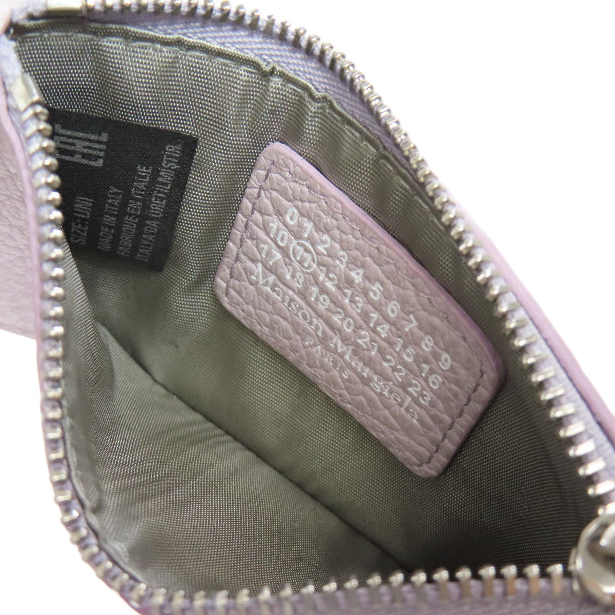 MaisonMargiela メゾン・マルジェラ ロゴ コインケース レザー レディース 中古