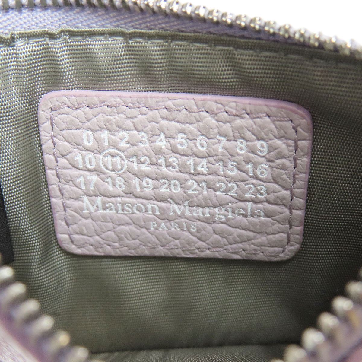 MaisonMargiela メゾン・マルジェラ ロゴ コインケース レザー レディース 中古