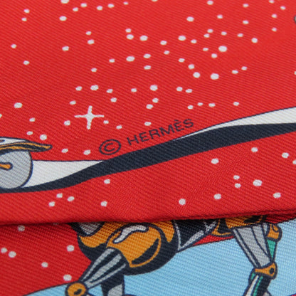 HERMES エルメス ツイリー スカーフ シルク レディース 中古