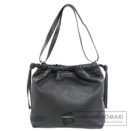MICHAEL MICHAEL KORS マイケルマイケルコース ロゴ ショルダーバッグ レザー レディース 中古
