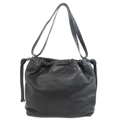 MICHAEL MICHAEL KORS マイケルマイケルコース ロゴ ショルダーバッグ レザー レディース 中古