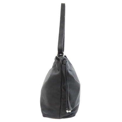 MICHAEL MICHAEL KORS マイケルマイケルコース ロゴ ショルダーバッグ レザー レディース 中古