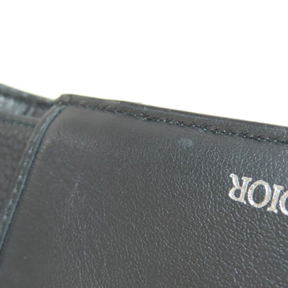 CHRISTIAN DIOR クリスチャンディオール トロッター柄 二つ折り財布（小銭入れあり） キャンバス レディース 中古