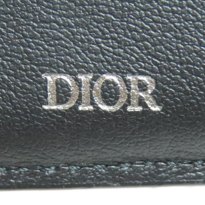 CHRISTIAN DIOR クリスチャンディオール トロッター柄 二つ折り財布（小銭入れあり） キャンバス レディース 中古
