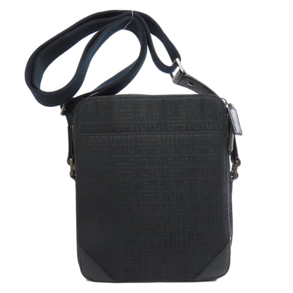 GIVENCHY ジバンシー ロゴ ショルダーバッグ キャンバス レディース 中古