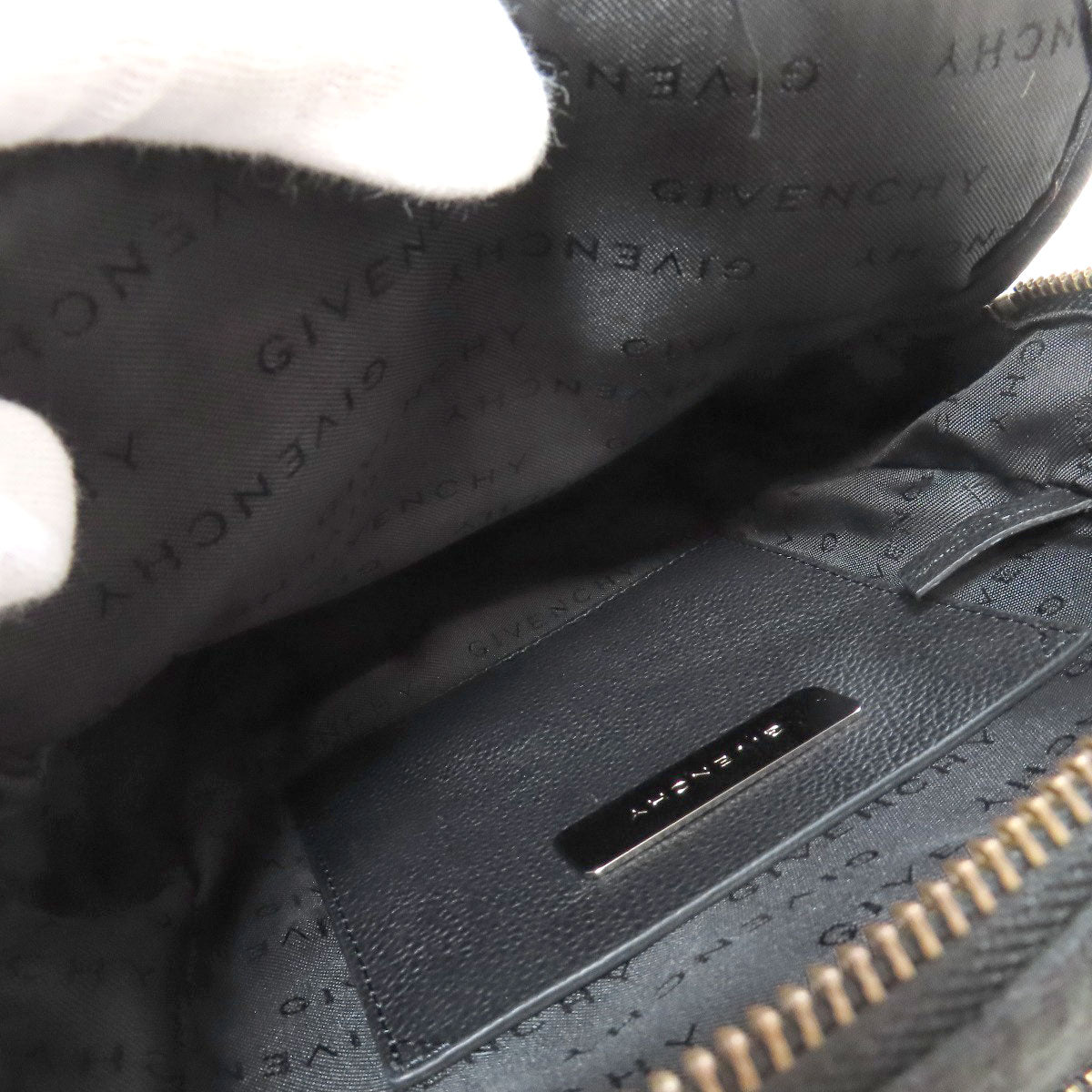 GIVENCHY ジバンシー ロゴ ショルダーバッグ キャンバス レディース 中古