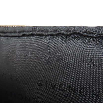 GIVENCHY ジバンシー ロゴ ショルダーバッグ キャンバス レディース 中古