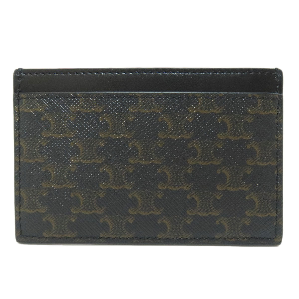 CELINE セリーヌ トリオンフ カードケース レザー レディース 中古