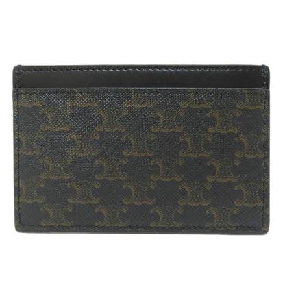 CELINE セリーヌ トリオンフ カードケース レザー レディース 中古