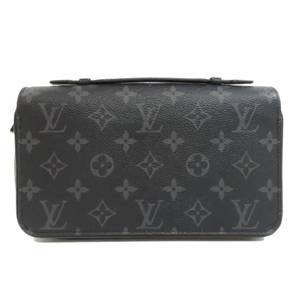 LOUIS VUITTON ルイヴィトン M61698 ジッピーXL セカンドバッグ モノグラムエクリプス レディース 中古