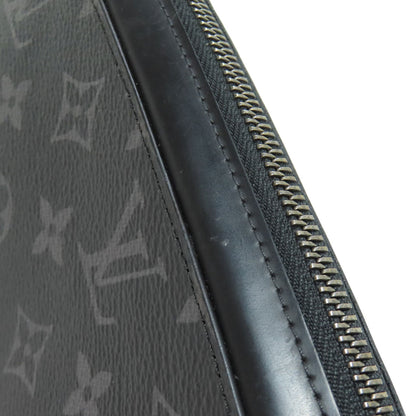 LOUIS VUITTON ルイヴィトン M61698 ジッピーXL セカンドバッグ モノグラムエクリプス レディース 中古