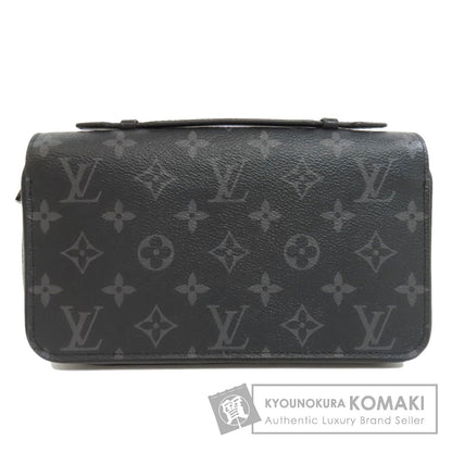 LOUIS VUITTON ルイヴィトン M61698 ジッピーXL セカンドバッグ モノグラムエクリプス レディース 中古
