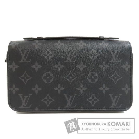 LOUIS VUITTON ルイヴィトン M61698 ジッピーXL セカンドバッグ モノグラムエクリプス レディース 中古