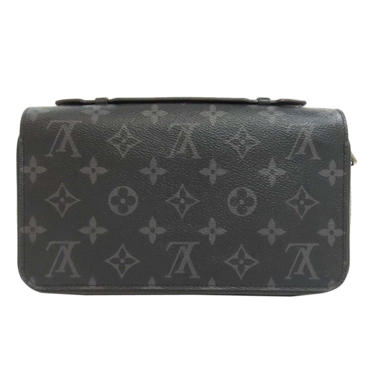 LOUIS VUITTON ルイヴィトン M61698 ジッピーXL セカンドバッグ モノグラムエクリプス レディース 中古
