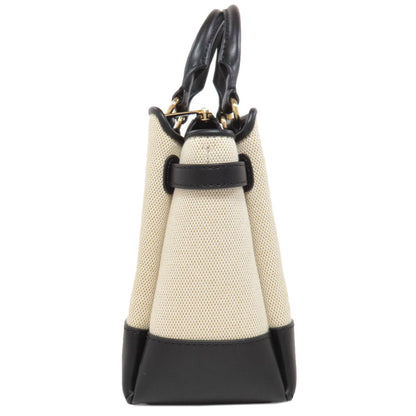 Michael Kors マイケルコース 2WAY ハンドバッグ キャンバス レディース 中古