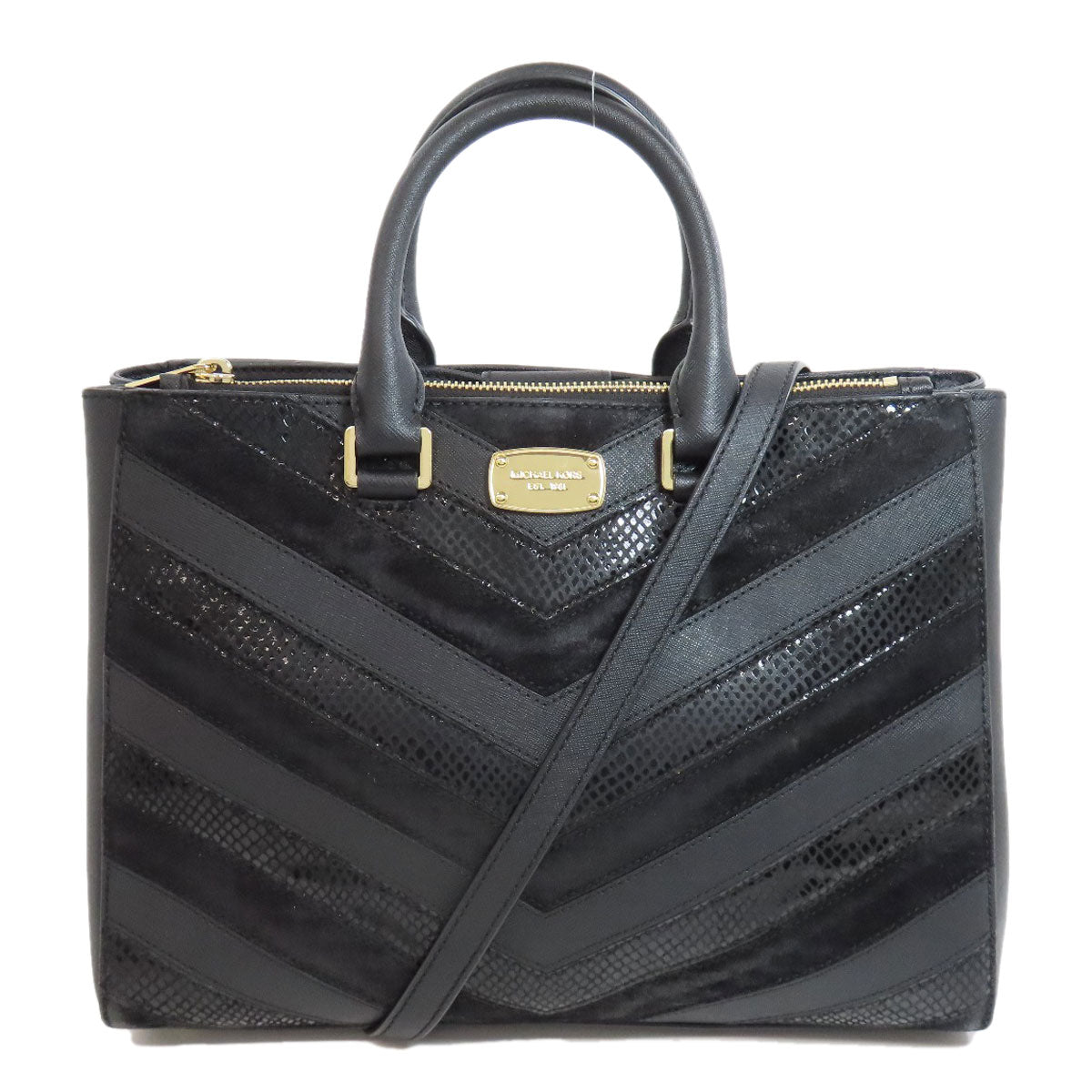 MICHAEL MICHAEL KORS マイケルマイケルコース 2WAY ハンドバッグ レザー レディース 中古