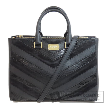 MICHAEL MICHAEL KORS マイケルマイケルコース 2WAY ハンドバッグ レザー レディース 中古