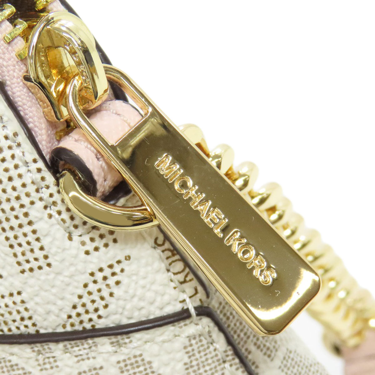 Michael Kors マイケルコース 35F1GTVC6B MKシグネチャー ショルダーバッグ PVC レディース 中古