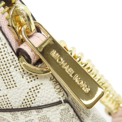 Michael Kors マイケルコース 35F1GTVC6B MKシグネチャー ショルダーバッグ PVC レディース 中古